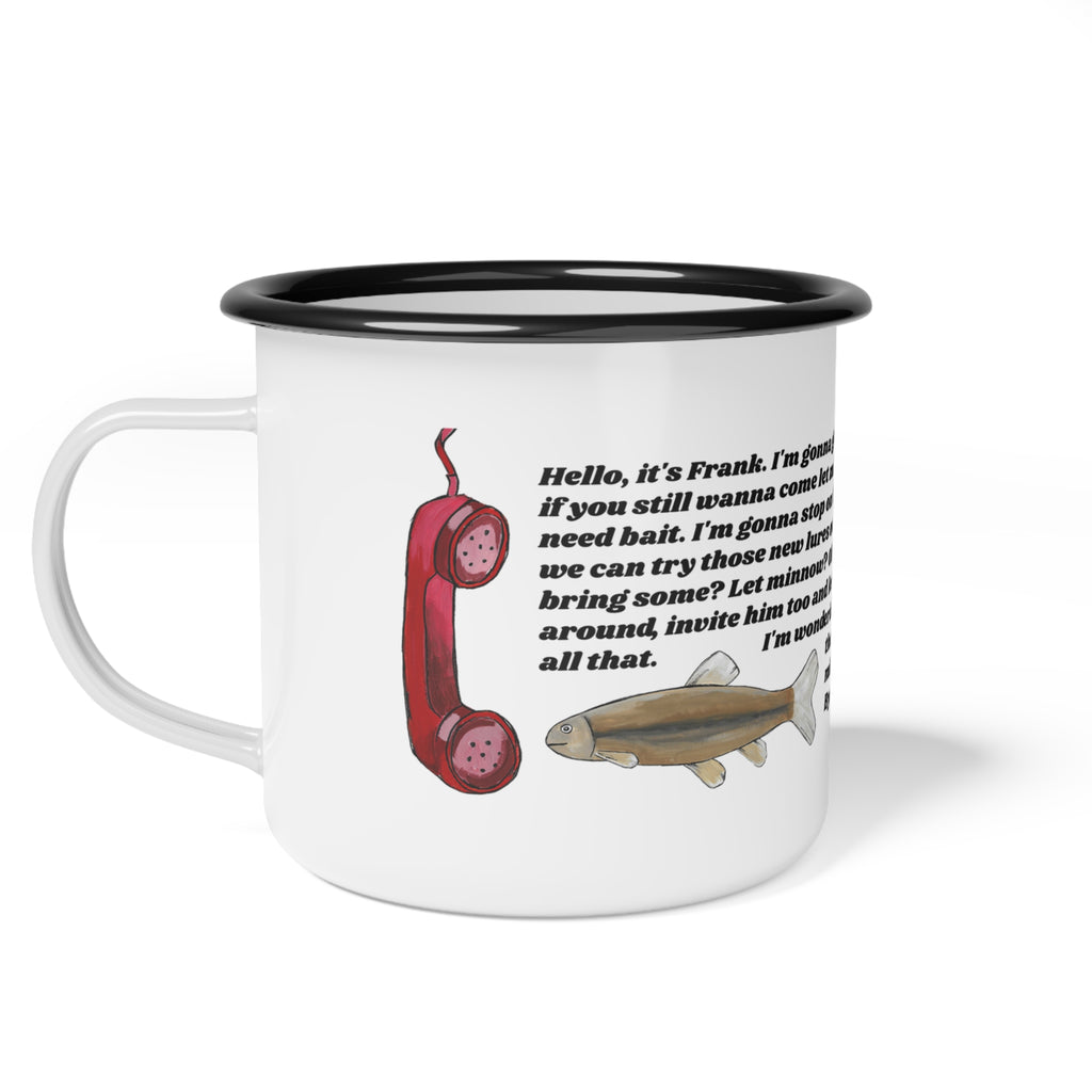 Let Minnow Pun Fishing Mug