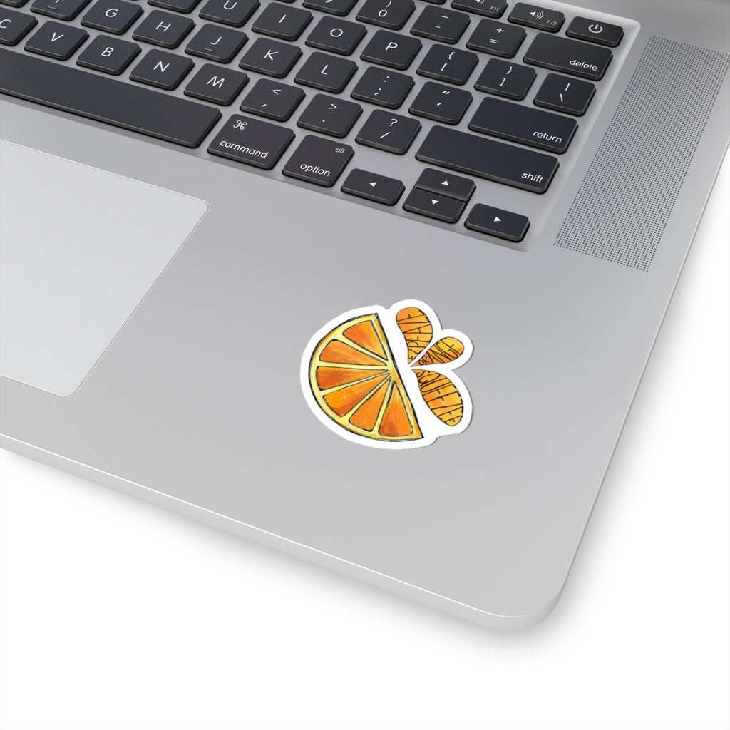 E Z Peas E Orange Squeeze E Sticker
