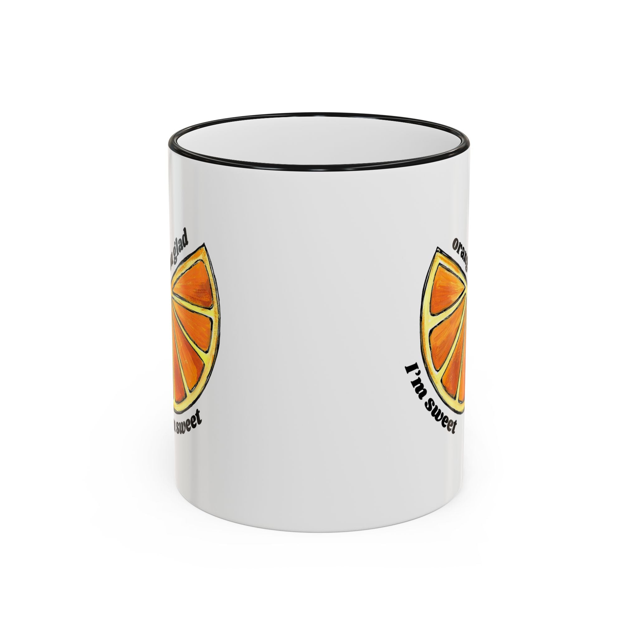 Pun Coffee Mug, Orange You Glad