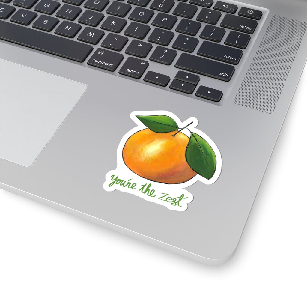 You're The Zest Orange Pun Sticker
