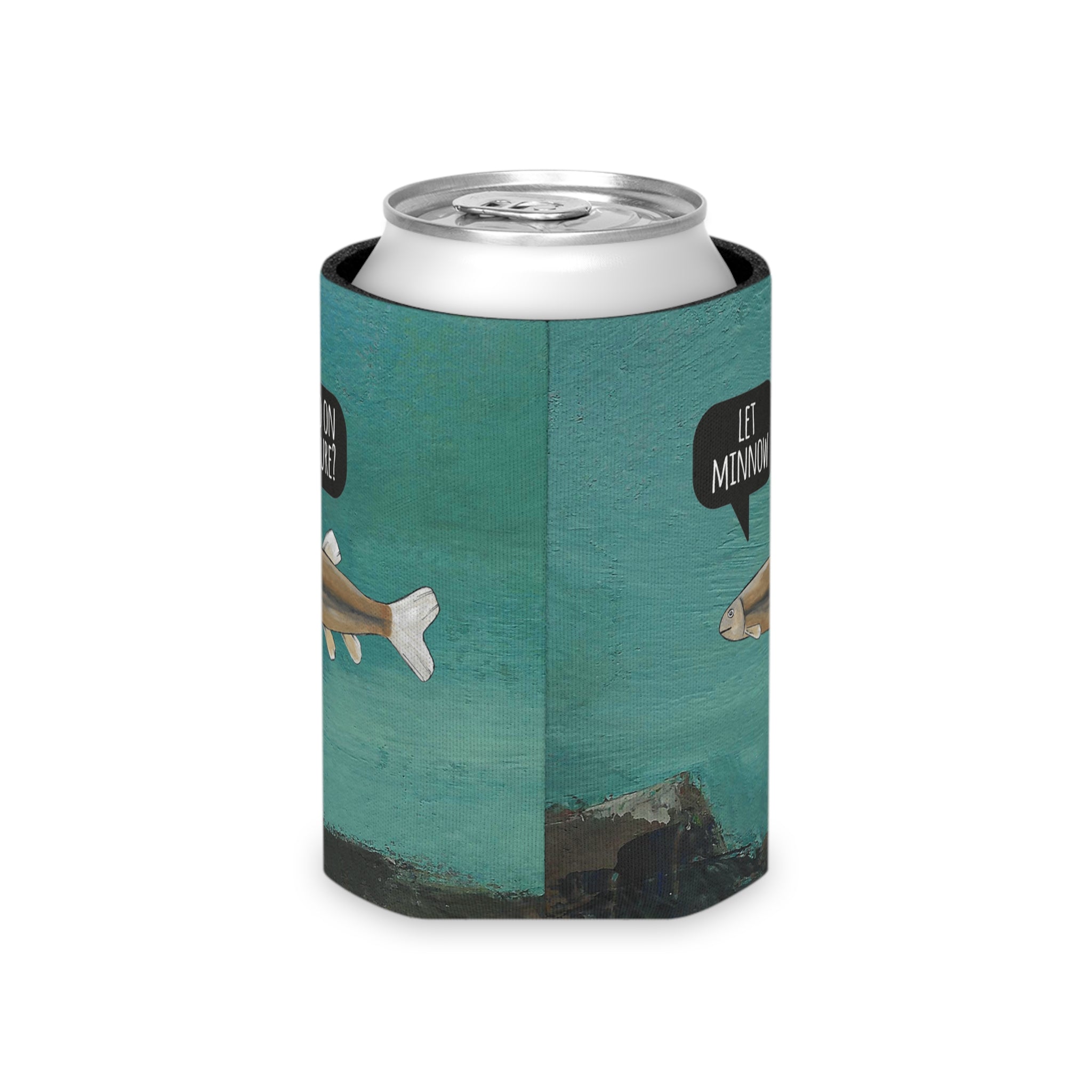Can Cooler Let Minnow Joke, Pun