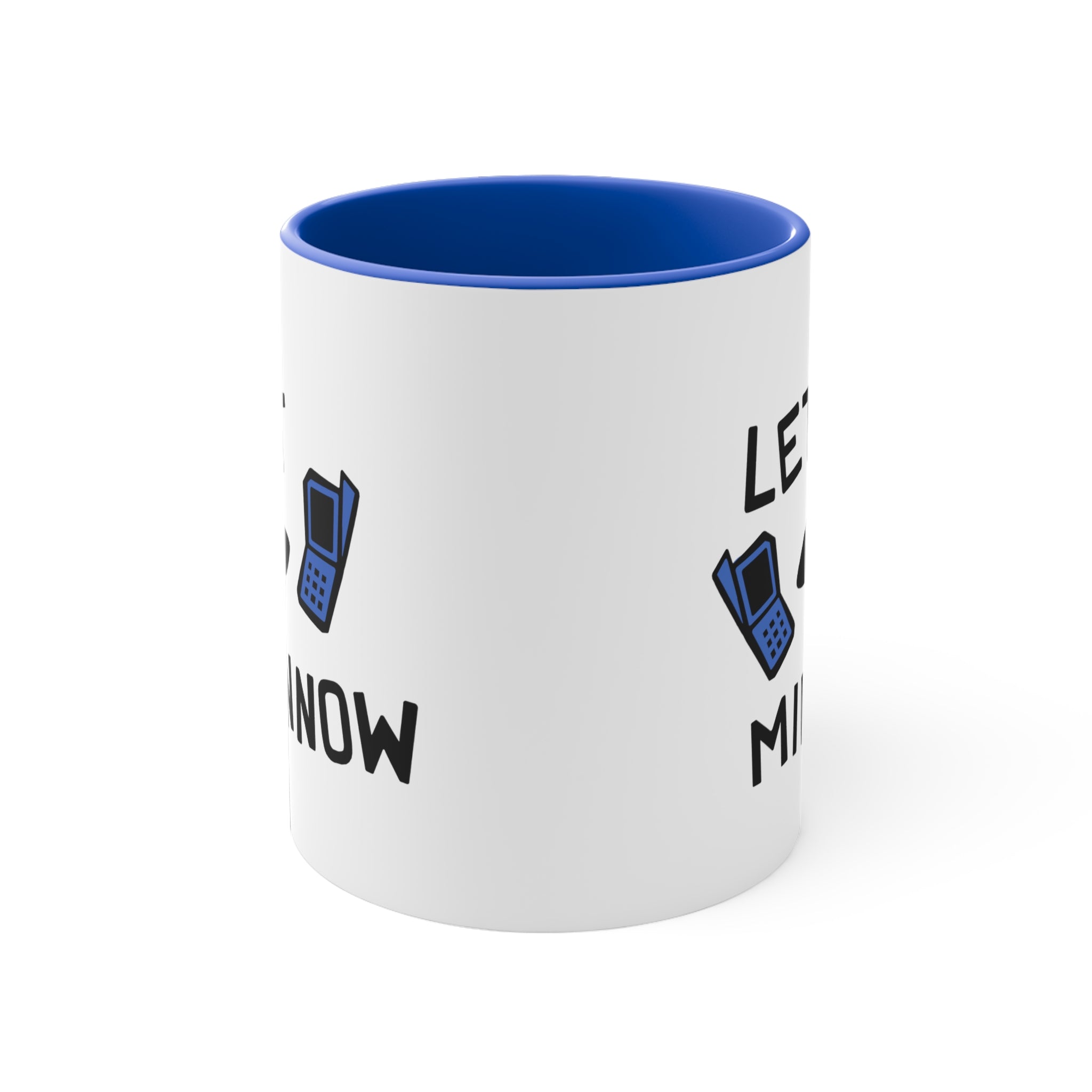 Fish Pun Mug, 'Let Minnow'